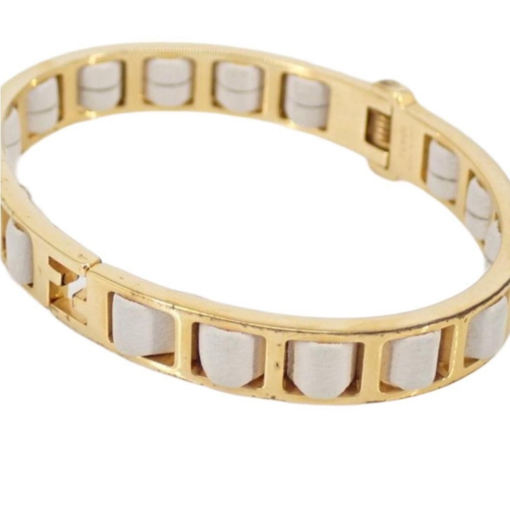 Fendi Gold and white Women's Bracelet